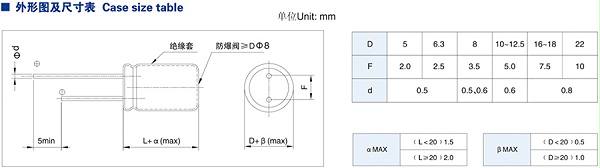 RL普通电解电容